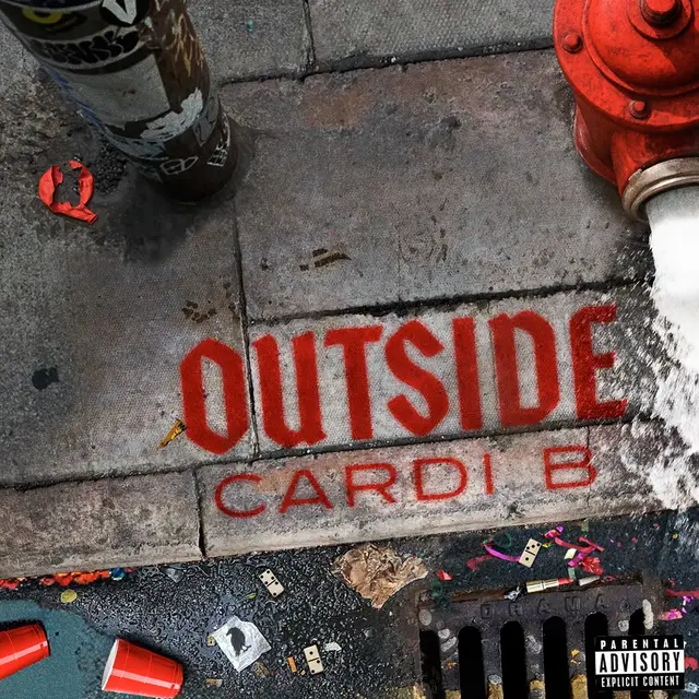 A post by @iamcardib on TikTok caption: We OUTSIDE this Friday!! 😤