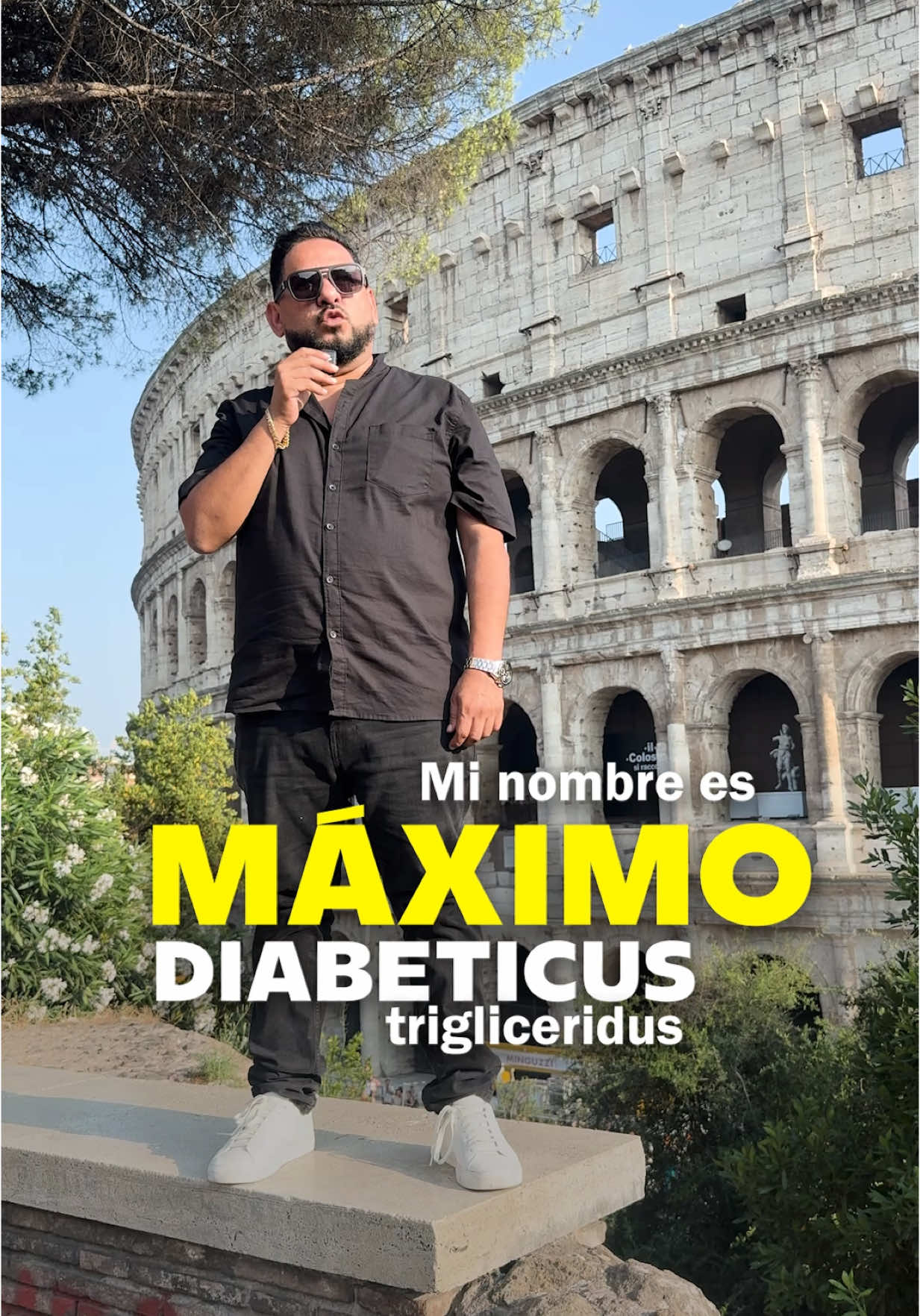 A post by @jrcomediante on TikTok caption: Soy Maximus Diabeticus triglicéridus 