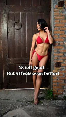 A post by @officialtaniabaron on TikTok caption: In my 50’s era. It’s never too late! What and how I’m doing is in my bio 🔗. #51andfit #fitmom #fyp #momlife 