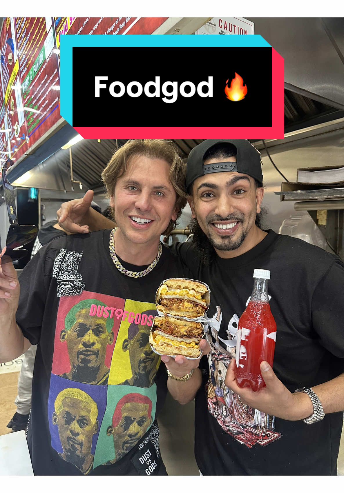 A post by @rah_money1 on TikTok caption: Chopped cheese on Cracker Jack waffle and cheese fries THE OCKY WAY 🔥‼️ @foodgod #theockyway #ockyway #generalock #nevanevaneva 
