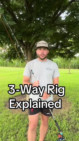 A post by @kody._kennedy on TikTok caption: The 3-Way Rig is super versatile, one of my favorite rigs! #fishing #fishinglife #catfish #catfishing #fishingtips 