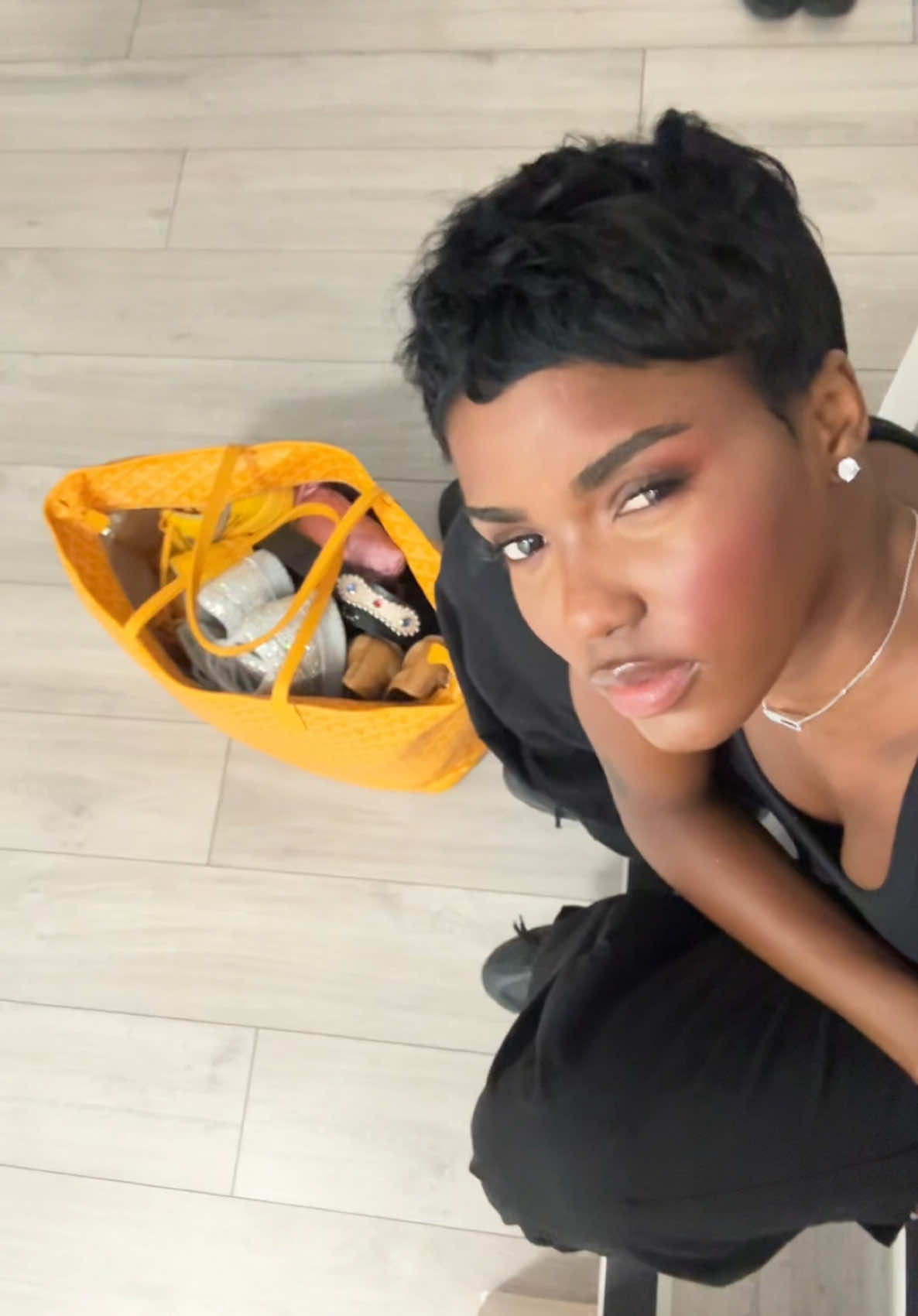 A post by @evaapio on TikTok caption: I’ll be back to being classy tmr 