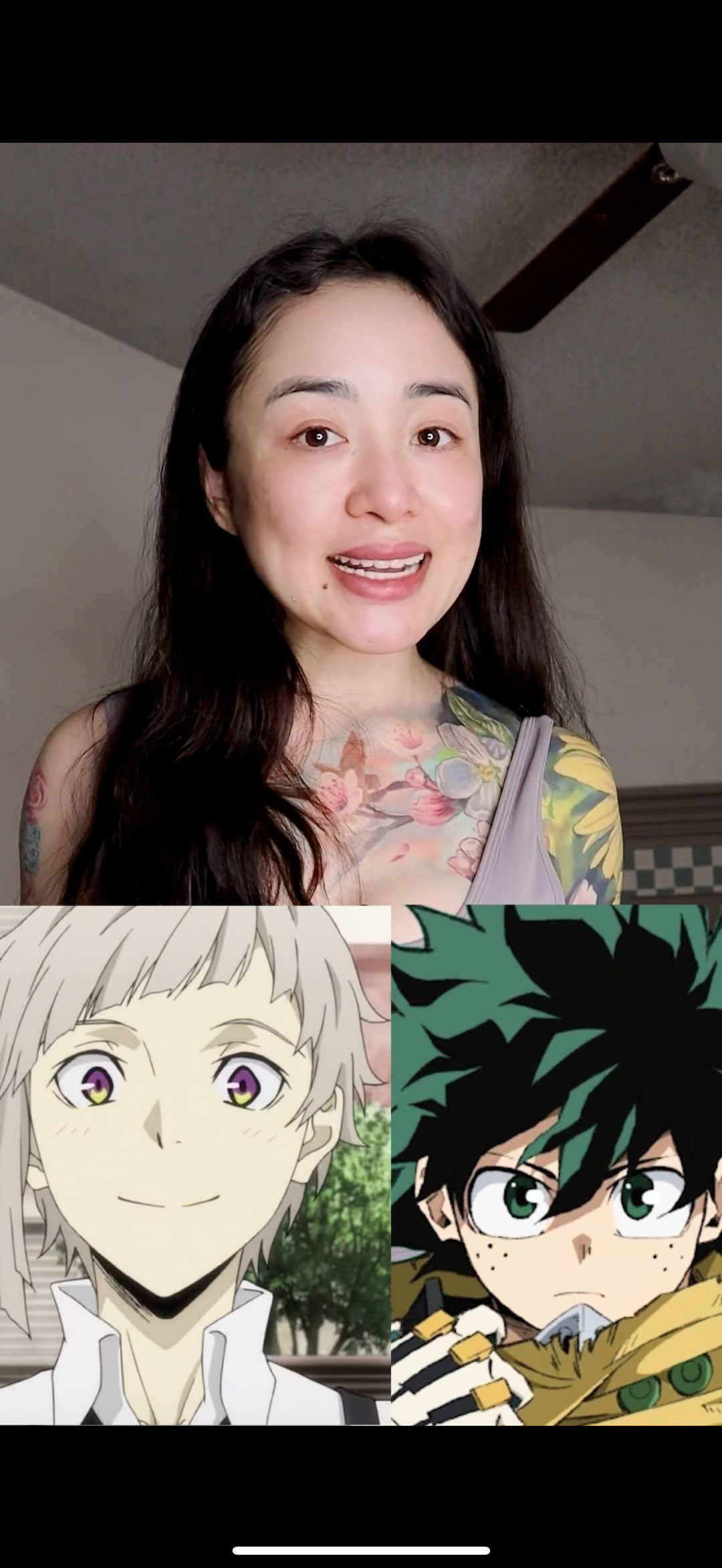 A post by @fresajapomex on TikTok caption: ¿Alguna vez habías notado este detalle en los animes? 🤔 #tiktokscenescontest #bungoustraydogs #myheroacademia #cultura  #japonesa 
