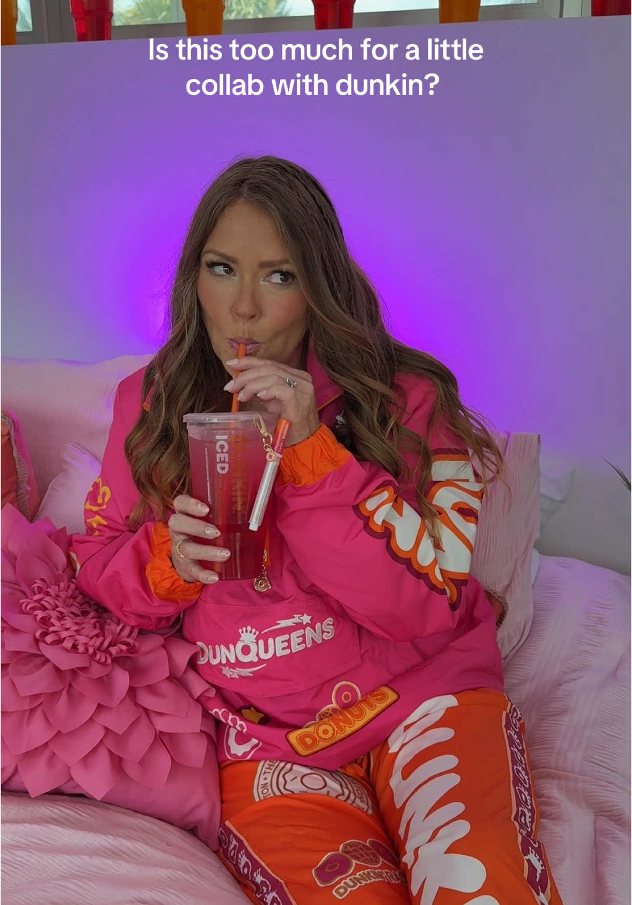 A post by @itsmaureenkelly on TikTok caption: @Dunkin' Idts 