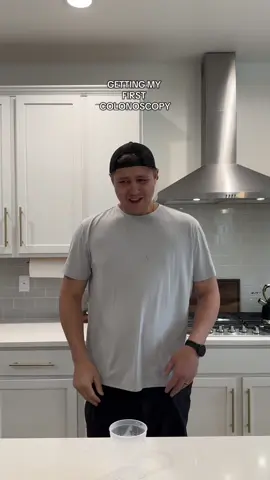 A post by @cooking4wifey on TikTok caption: This was filmed 3 weeks ago, but wanted to share to spread awareness. Because if it helps even one person it will be worth it. Also sorry @Chloe Gottschalk Bounds about the crappy anniversary 😅 (literally) #coloncancer #colonoscopy 