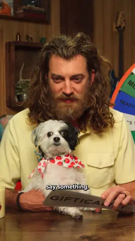 A post by @mythical on TikTok caption: Sean's good at EVERYTHING. #GoodMythicalMorning #gmm #dogsoftiktok #dogs #funnydog 