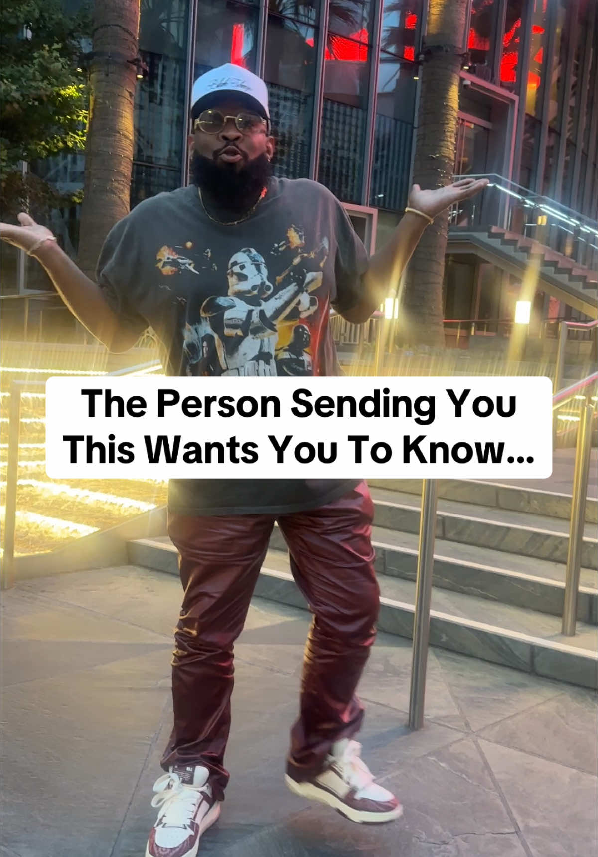 A post by @pastormikejr on TikTok caption: Share this with someone that you want the best for! #pastormikejr #AmenPMJ #faithoverfear #confettiXConspiracies #GodShowingOut #PMJByeChallenge 