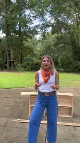 A post by @jmg8tor on TikTok caption: Easy DIY lemonade stand that’s portable and storable @Mackenzie Biehl with the finished product at the end #jmg8tor 