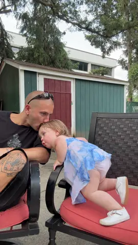 A post by @bobbypombo on TikTok caption: hugs from the little one🤍 #bestfriend #baby #explore #fyp #toddlersoftiktok 