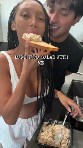 A post by @wildchildbre on TikTok caption: Make a super easy snack with us 🥰 @santos 