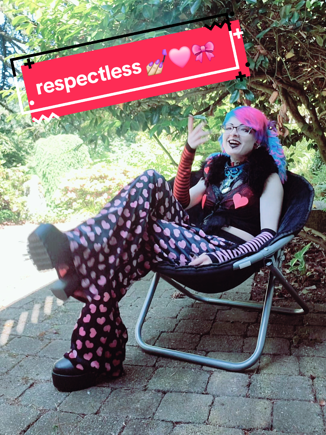 A post by @sugarsarz.inthestarz on TikTok caption: #closetcosplay #velvettehazbinhotel #hellaverse #hazbinhotel #bitch #vivziepop #velvettecosplay #respectless #hashbrownmotel 