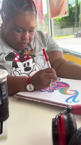 A post by @auntd81 on TikTok caption: Shay said it takes two weeks#autism#autismawareness#drawing#drawingtutorial#specialneedsmom#specialneedsfamily#tvshow#coloring#caregiverlife#fyppppppppppppppppppppppp 