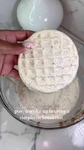 A post by @iamlexymogul on TikTok caption: Something light. 🧇🥓🍳 #BreakfastIdeas #LexyMogul 