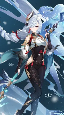 A post by @genshinimpact_en on TikTok caption: Event Wish "The Transcendent One Returns" Now Available #GenshinImpact #GenshinImpact5ꓸ7 #Shenhe