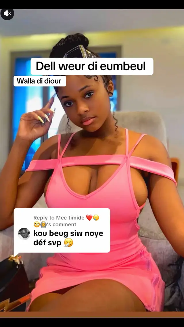 A post by @ on TikTok caption: Replying to @Mec timide ❤️🥲🙄🙆 