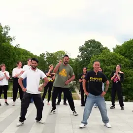 A post by @bhangraempire on TikTok caption: Diljit Dosanjh Paris Workshop Vibes! Full video dropping soon! #bhangraempire #bhangraworkshop #paris #diljitdosanjh #bhangradance #bhangralove #bhangra