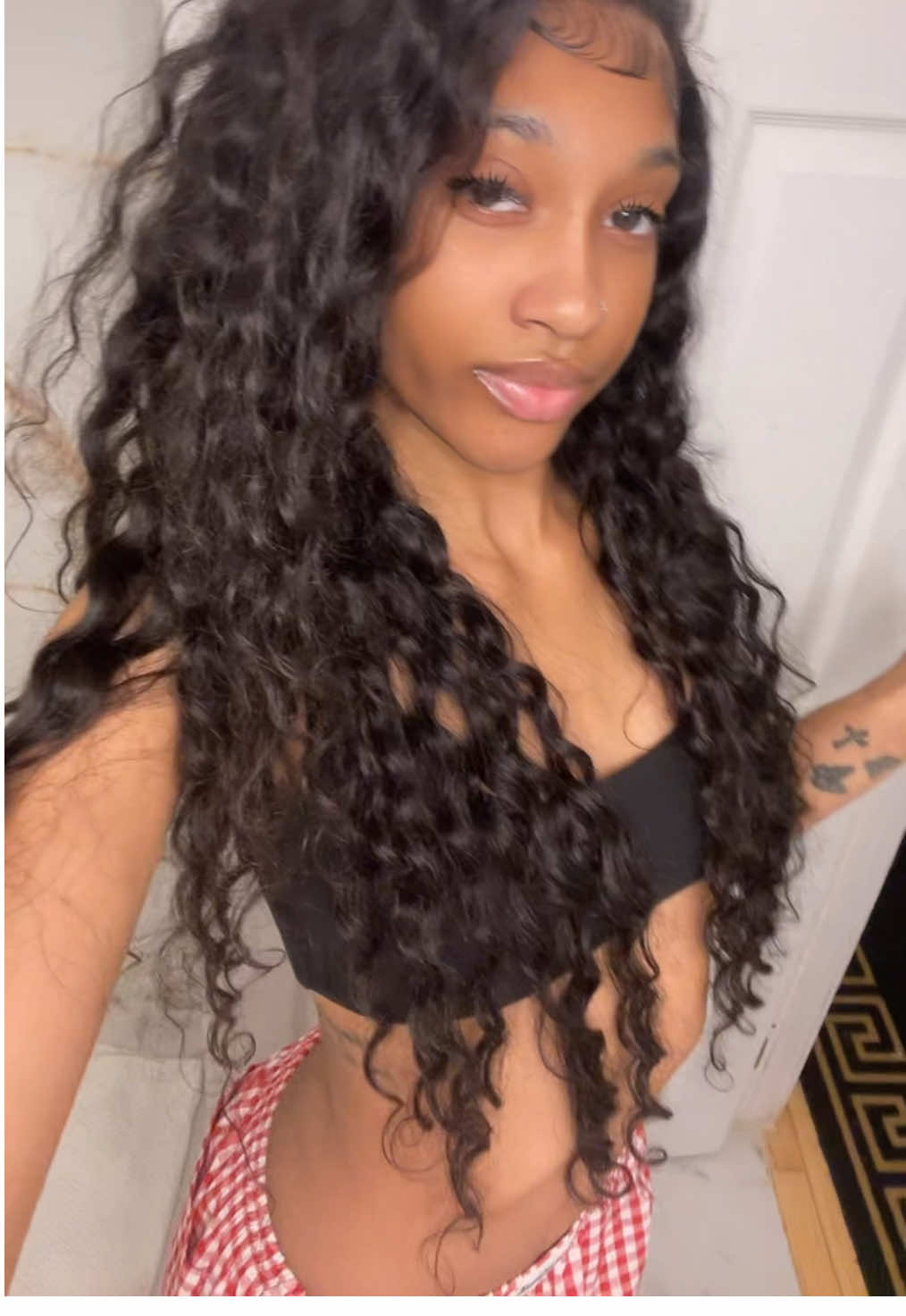 A post by @kyshasantana on TikTok caption: #wlw 