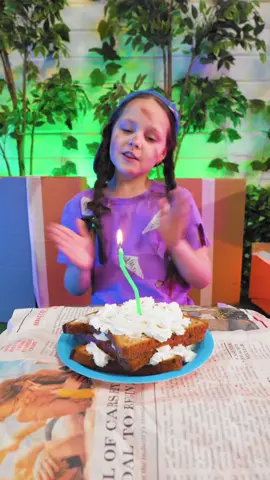 A post by @123go on TikTok caption: Enchanted birthday bash 🎉 🎂 A surprise party by unicorn and friends 🦄  #funny #comedy #sketch #123go 