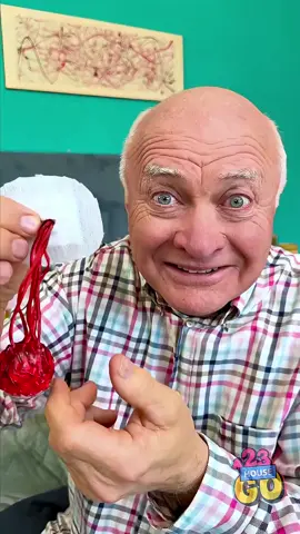 A post by @123go on TikTok caption: Grandpa pulled a scary prank 🤣😱 #funny #comedy #sketch #123go 
