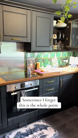 A post by @ccrystalx66 on TikTok caption: I love baking and creating. I just wish it didn’t hurt so much to stand! #baking #Home #kitchen #life #sahm 