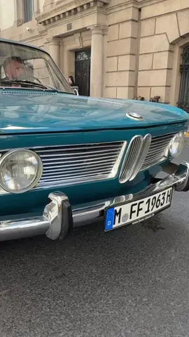 A post by @bmw on TikTok caption: POV: You manifested way too hard and this gem shows up #BMW #NeueKlasse #BMWClassic #fyp 