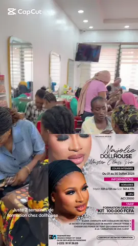 A post by @chefdegrinmajolie on TikTok caption: Meilleur formation ces chez dollhouse 😂❤️🙏🇲🇱