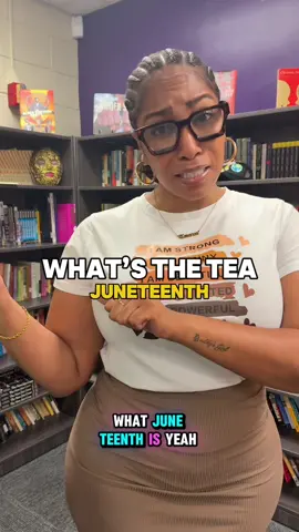 A post by @miss.sweet.tea on TikTok caption: 📣 Y’all still asking what Juneteenth is? Yes, it’s about culture. But don’t get it twisted — it’s also a reminder that freedom has never been equally served in this country. And with the way things are going now? The racism in the system ain’t even hiding no more — it’s in the laws, in the headlines, in the White House. 🫠 So if you’re NOT Black and you care? Don’t just “celebrate” Juneteenth, honor it. 🔁 Share the history ✊🏽 Speak up when it’s uncomfortable 📝 Vote like our lives depend on it (because they do) 📚 Stay learning — and unlearning. Being an ally ain’t a vibe, it’s a verb. We’ve been carrying this fight for generations. You can help carry it now. #Juneteenth #fyp #BlackAndEducated #teachers #blackhistory #blackteachers #TeachTheTruth #UnapologeticallyBlack #Freedom