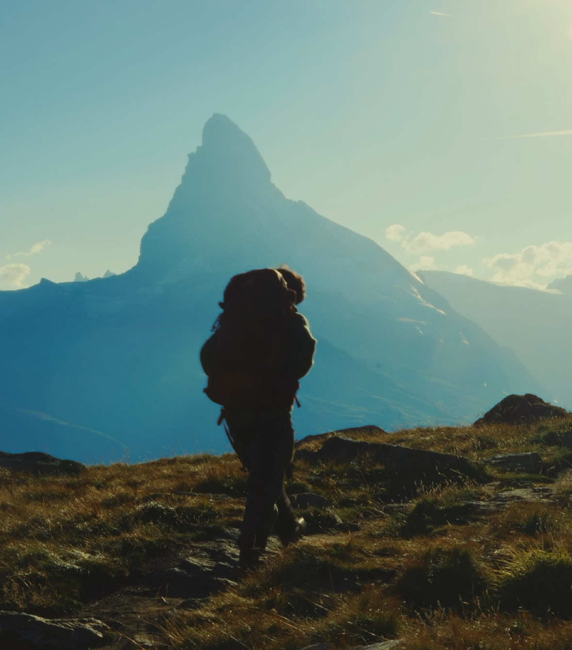 A post by @jonpurcell on TikTok caption: days spent under the alps 