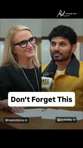 A post by @melrobbins on TikTok caption: You’re standing in the middle of something you once prayed for. Don’t miss it. Everyone needs to hear these words from @Jay Shetty ❤️ Listen to this full episode now! 🎧 "A Process for Finding Purpose: Do THIS to Build the Life You Want." #melrobbins #melrobbinspodcast #lifepurpose #mindsetshift