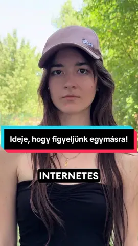 A post by @jakob.zoli on TikTok caption: Van, aki nem mer beszélni... Van, aki elfelejt kérdezni… Ideje, hogy figyeljünk egymásra!🙏 #nemvagyegyedül #figyeljünkegymásra 