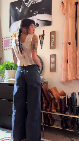 A post by @molotovgirl on TikTok caption: fittttted with @Eli 🏷️: #ootd #outfit #outfitoftheday #outfitinspo #outfitinspiration #outfitideas #fitinspo #fitinspiration #style #styleinspo #thrift #thrifted #secondhand #vintage #vintagefashion #vintageclothes #truevintage #vintagestyle #womenswear 