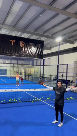 A post by @maielbana1 on TikTok caption: Too easy 🙊🎾🔥