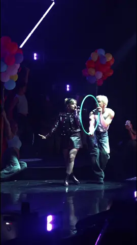 A post by @marinedmusique on TikTok caption: Notre deuxième Accor Arena avec les copains 😍 L’occasion de chanter Cœur maladroit, en attendant l’album 🥹 J’ai trop hâte de la suite 🫶🏼