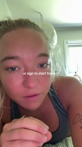 A post by @evathefreakindiva on TikTok caption: #greenscreen like I promise if you want to start getting into training please take this as ur sign to do it 