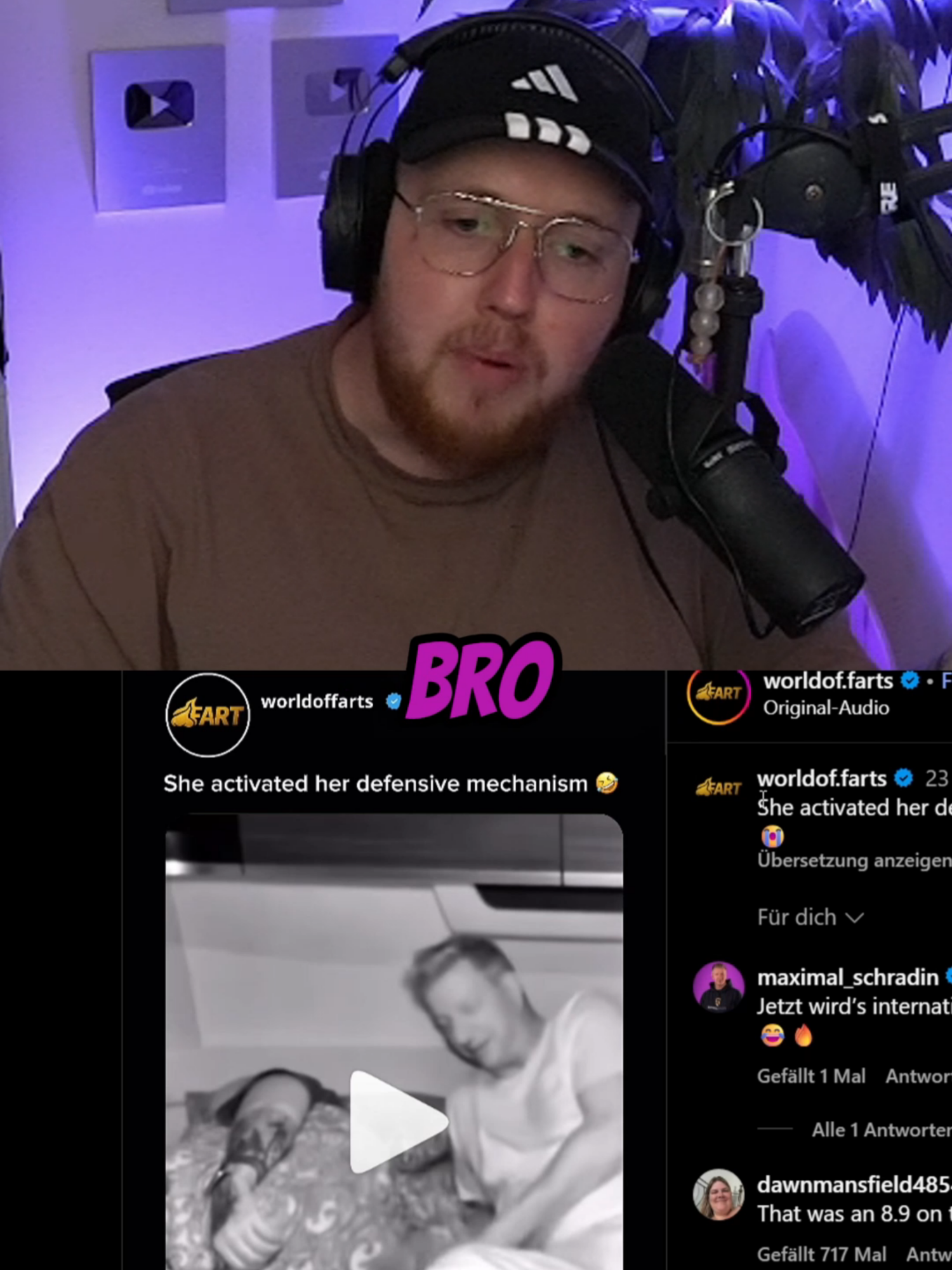 A post by @zarbex.highlights on TikTok caption: World of Farts @zarbex #clips #fyp #twitch