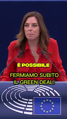 A post by @isabellatovaglieri on TikTok caption: Le follie "verdi" stanno distruggendo l’Europa. Il Green Deal va fermato prima che sia troppo tardi.