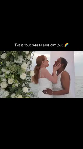 A post by @tracieandcheryl on TikTok caption: Love is Love 🌈 Happy Pride! #tracieandcheryl #theaunties #wives #pride #wifetalk 