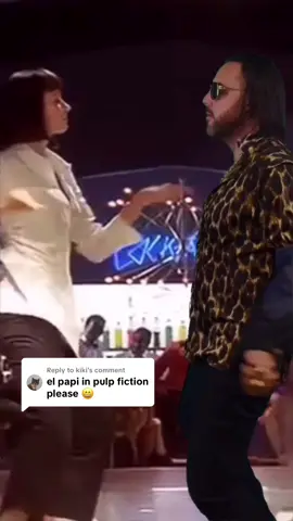 A post by @niallmacmillan on TikTok caption: Replying to @kiki She was a handful! 💃🤪 #pulpfiction #quentintarantino #johntravolta #umathurman #dancetok #elpapi #loco #niallmacmillan