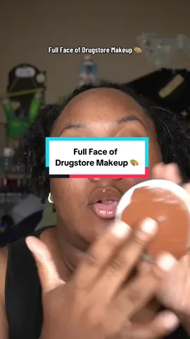 A post by @kbmakeupme24 on TikTok caption: Full Face of Drugstore Complexion 🎨  Products Used:  @Maybelline NY Grippy Primer  @COVERGIRL Blurring Skintint 455 @Milani Cosmetics Cream contour 140 @about-face beauty liquid blush (grand prix & pit stop) @L’Oréal Paris infallible powders 330 & 365, confident pink blush  @Juvia’s Place whipped cream loose setting powder & deep dark contour kit @DIBSBEAUTY lovebeam setting spray  #fyp #foryoupage #viral #influencer #makeup #makeuptutorial #makeuptok #drugstoremakeup 