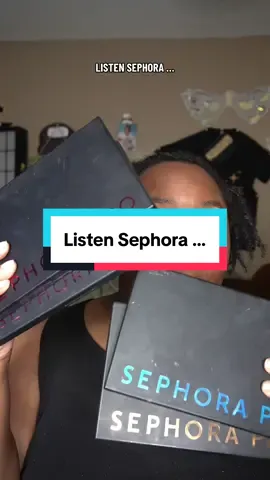 A post by @kbmakeupme24 on TikTok caption: Listen @sephora … we need to get this project going 💁🏾‍♀️ I NEED NEW PRO PALETTES.  #fyp #foryoupage #viral #sephora #makeup 