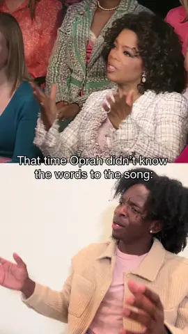 A post by @theonlycb3 on TikTok caption: She didn’t know a single word 😂😂😂 caught in 4k on her own show. 