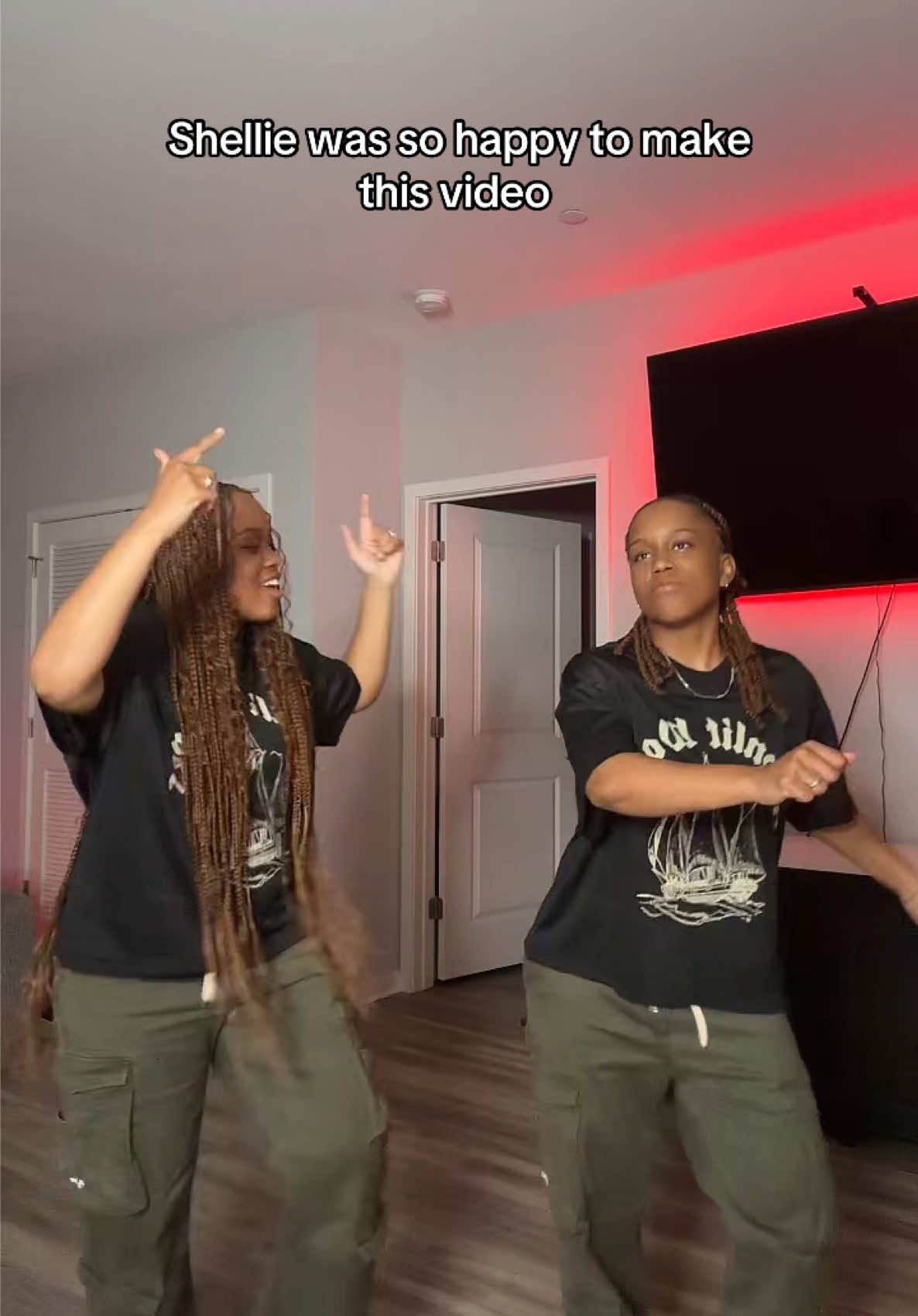 A post by @splashtwinz on TikTok caption: Happy pride to ona 🤣🏳️‍🌈 #foryou #twins #lgbtq #PrideMonth 