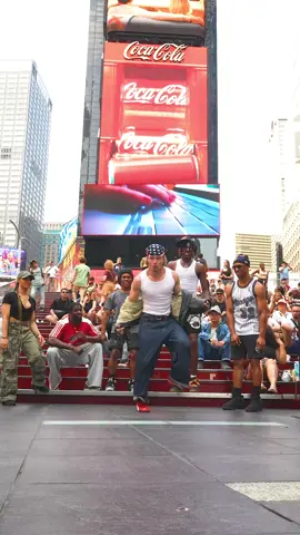 A post by @shafar_sjc on TikTok caption: New York has the best energy🔥😮‍💨 @Vik White 