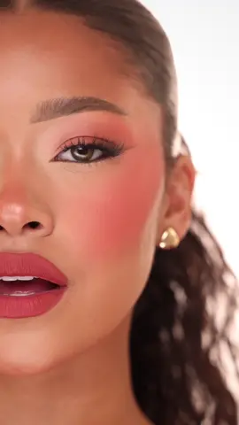 A post by @leilanigreen on TikTok caption: BLUSH BLINDNESS WHERE? Give me more. @Rare Beauty X MAKEUP BRANDS IN HUMAN FORM #makeupinspo #makeuptransition #leilanigreen #rarebeauty #selenagomez 