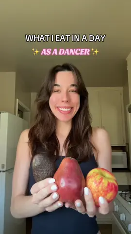 A post by @biancascaglione on TikTok caption: one thousand percent yes #fyp #ballet #ballerina #whatieatinaday #dancer 