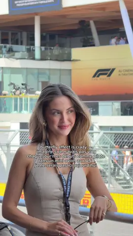 A post by @diaryofisabelle on TikTok caption: qui se souvient de mes premiers vlogs de pilote aux États-Unis?! 👩🏼‍✈️✈️ #f1 #montreal #pilot 