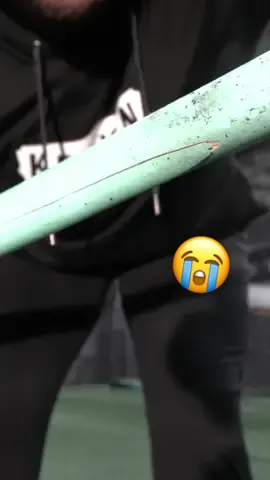 A post by @baseballbatbros on TikTok caption: $60 Wood Bat Durability Test 😐 #baseball #baseballtiktoks 