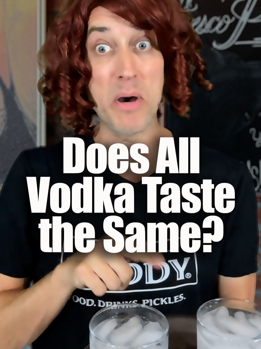 A post by @drew_talbert on TikTok caption: This guy tried this on the wrong bartender (co-write w/ @andrea.kelley) #restaurantcomedy #bartender #serverlife #bistrohuddy