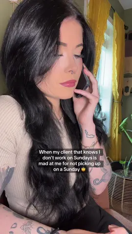 A post by @siiriparkss on TikTok caption: Lord said let there be rest, baby I AM RESTING 👏🏼👏🏼 #offday #fyp #fypシ #siiri #siiriparkss #hair #hairtok #hairstylist #hairhumor 