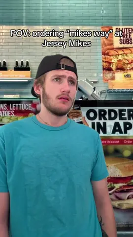 A post by @wizardinatshirt on TikTok caption: Poor Jersey Mike’s employees 😢 #CapCut #jerseymikes #mikesway #fy #fyp #sandwich #minimumwage #gross #wizardinatshirt 